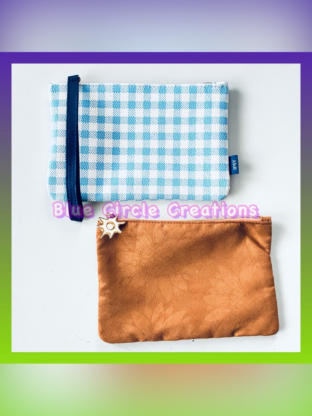 Ipsy Makeup Bags 2 Piece Bundle 
Brand New, never been used